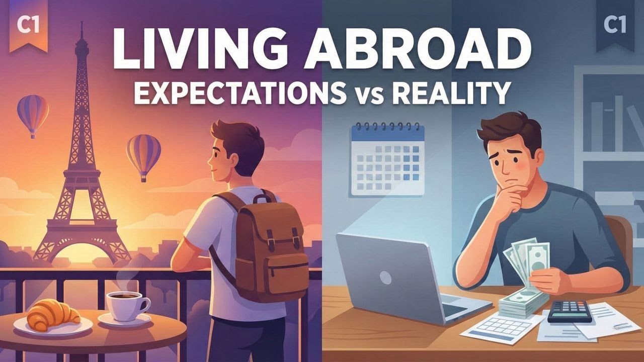 Living Abroad: Expectations vs Reality | C1 Advanced English Listening