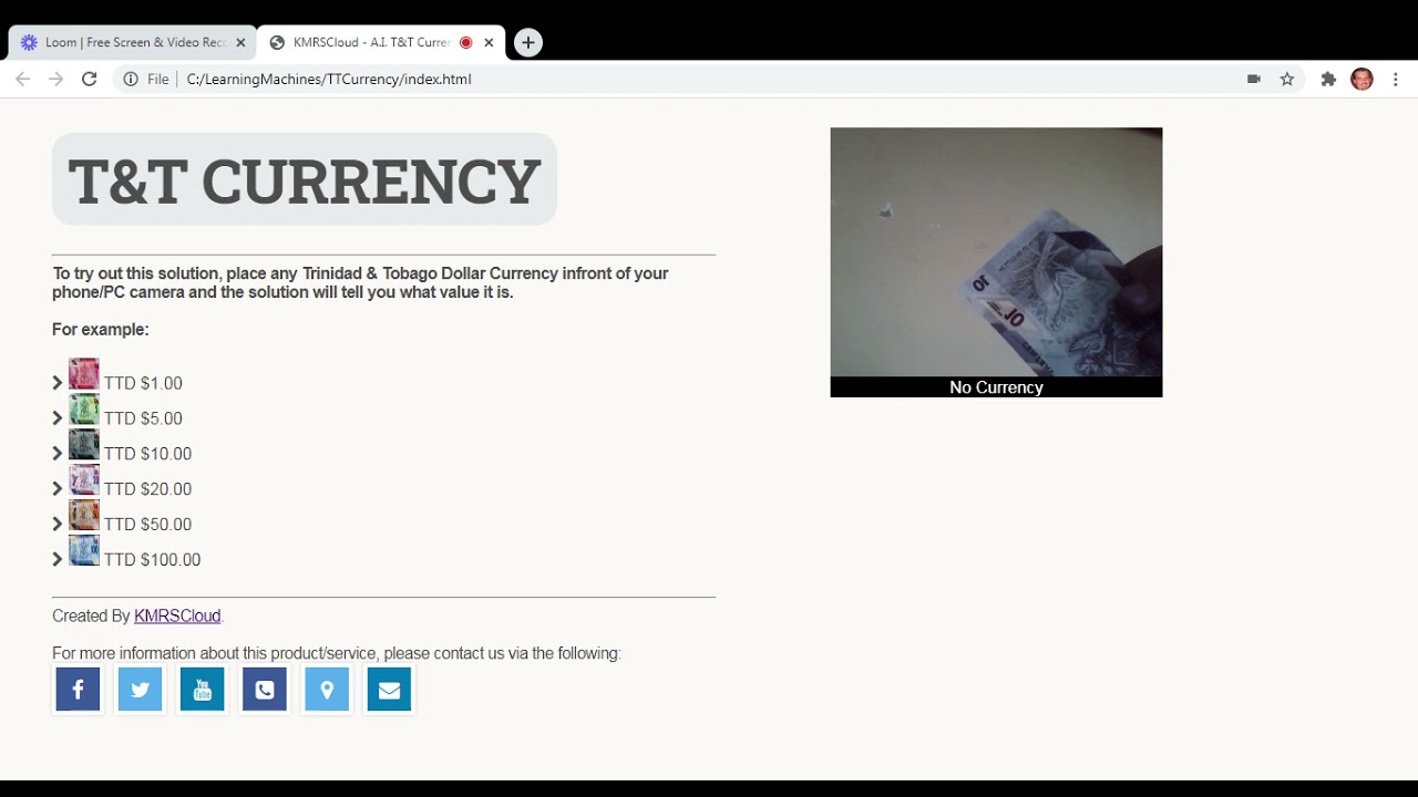 AI Machine Learning TT Currency Walk-Through