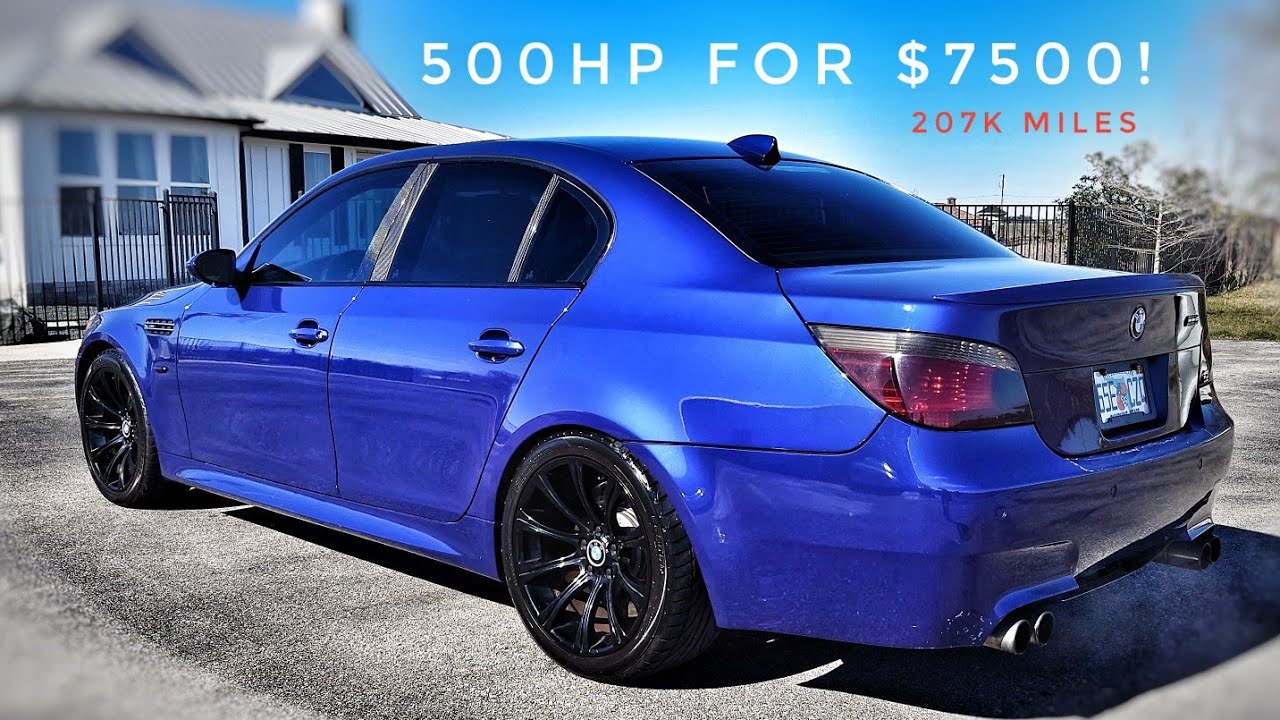Я купил BMW E60 M5 с ультра-большим пробегом на eBay в 2024 году! Вот что я получил