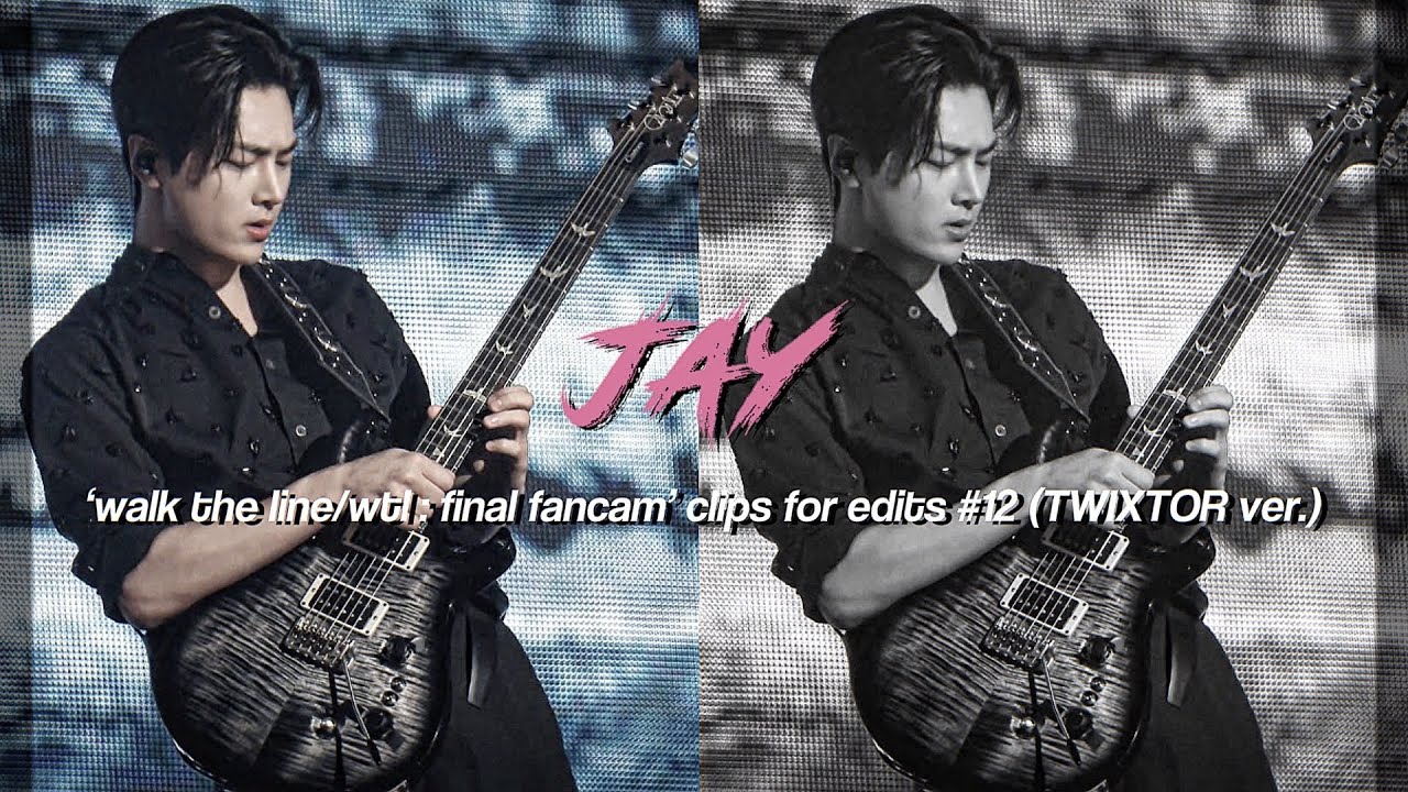 JAY WALK THE LINE/WTL : FINAL FANCAM CLIPS FOR EDITS #12 (TWIXTOR version) | sophi⁷
