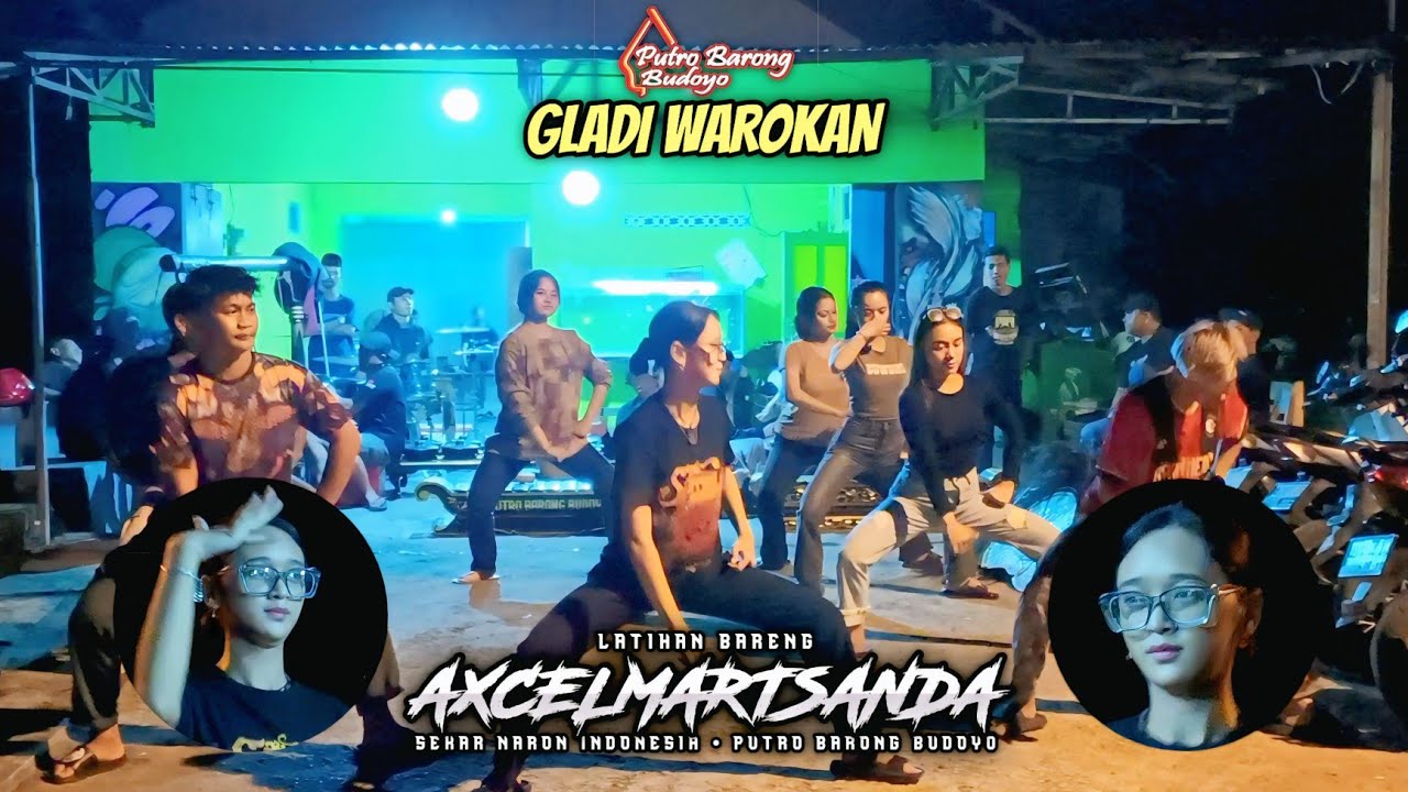 Gladi Warokan &bull; AXCELMARTSANDA FT SEKAR NARON INDONESIA || Jathilan Putro Barong Budoyo.