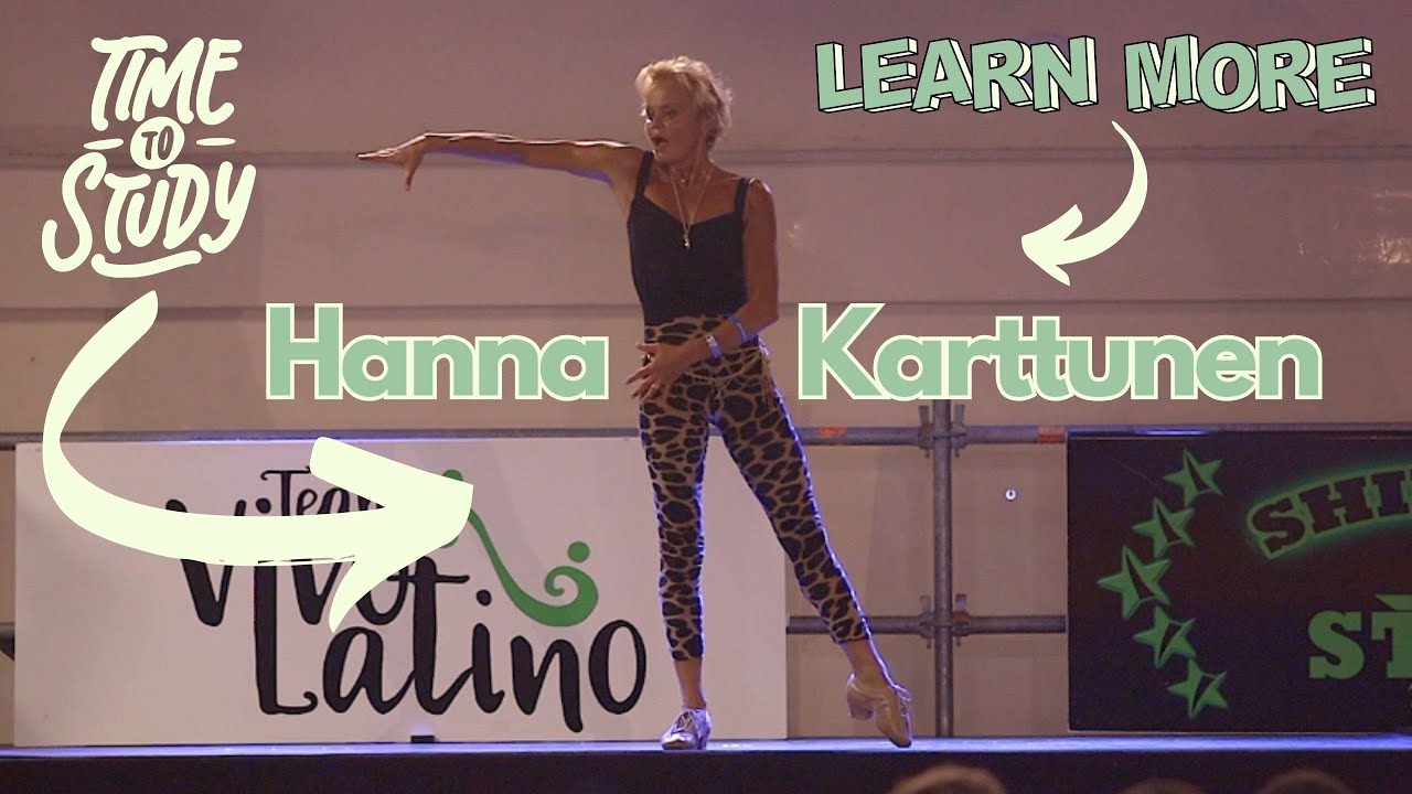 Hanna Karttunen - How to dance rumba cuban motion | Shining Star Cup 2023