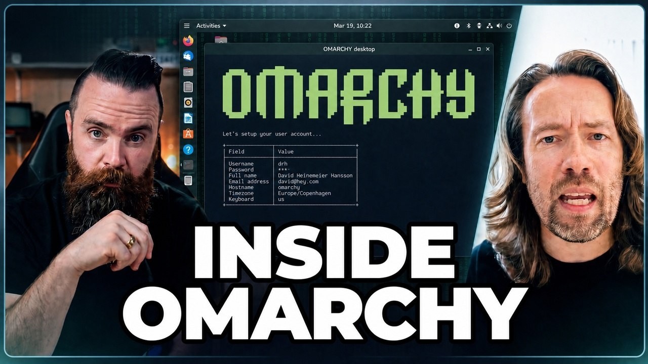 Linux &mdash; идеальная операционная система? Интервью Omarchy с DHH