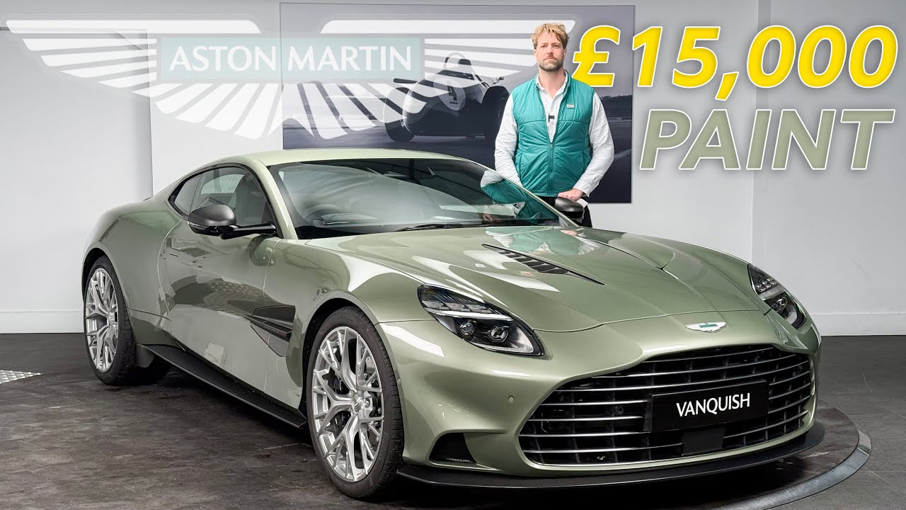 SPEC RUNDOWN - 2026 Aston Martin Vanquish Finished in California Sage - A Walk Around With Stuart