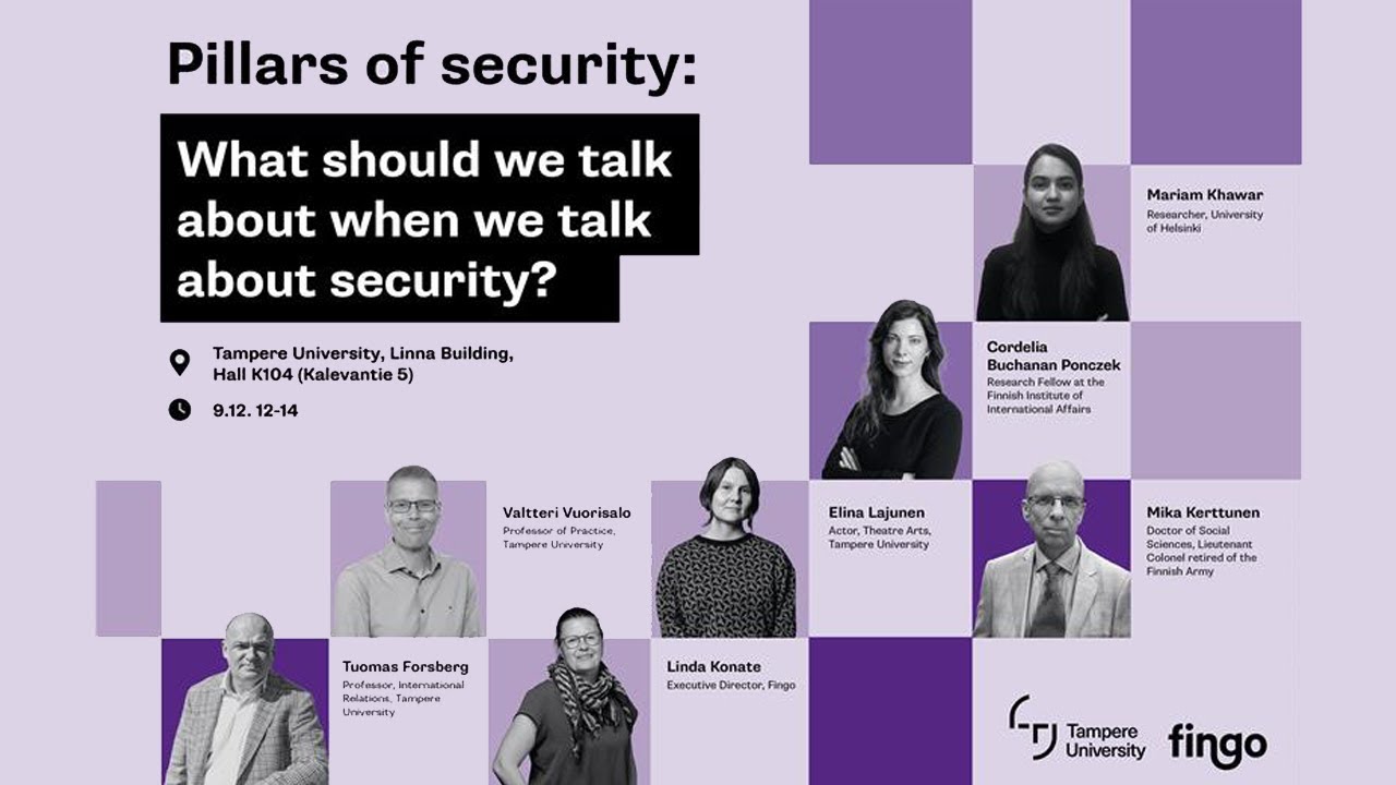 Pillars of Security: What Should We Talk About When We Talk About Security?