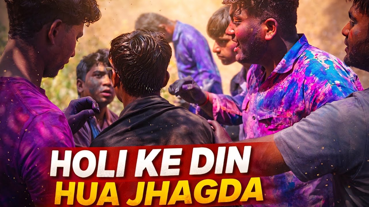 Holi ke din hua jhagda 😨 !!!