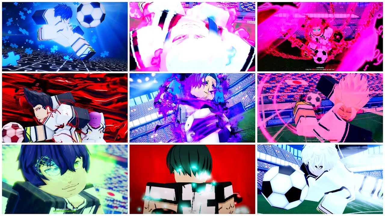 Azure Latch All Styles Showcase! (BAROU + AIKU + NEL ISAGI)