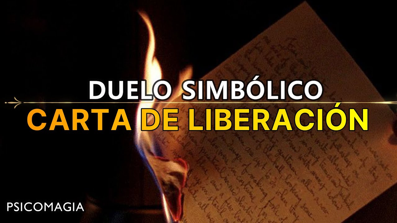 Carta de Liberaci&oacute;n - Acto & Duelo Simb&oacute;lico
