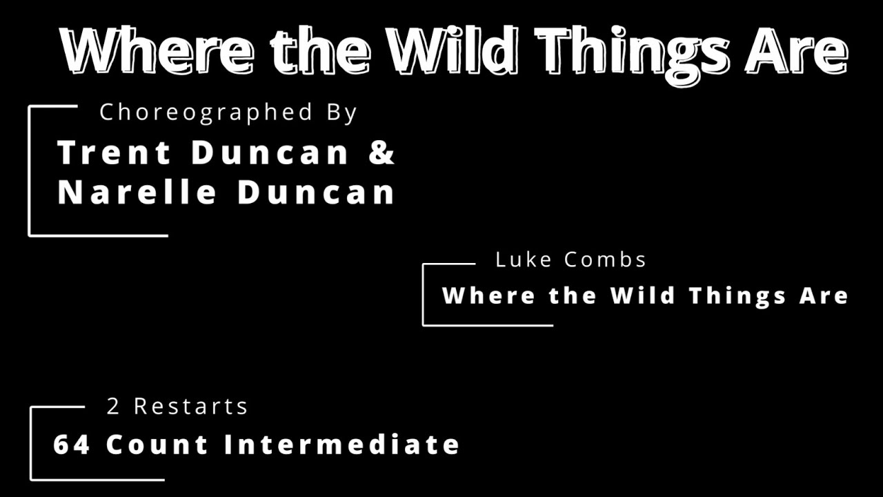 Where the Wild Things Are - Line Dance