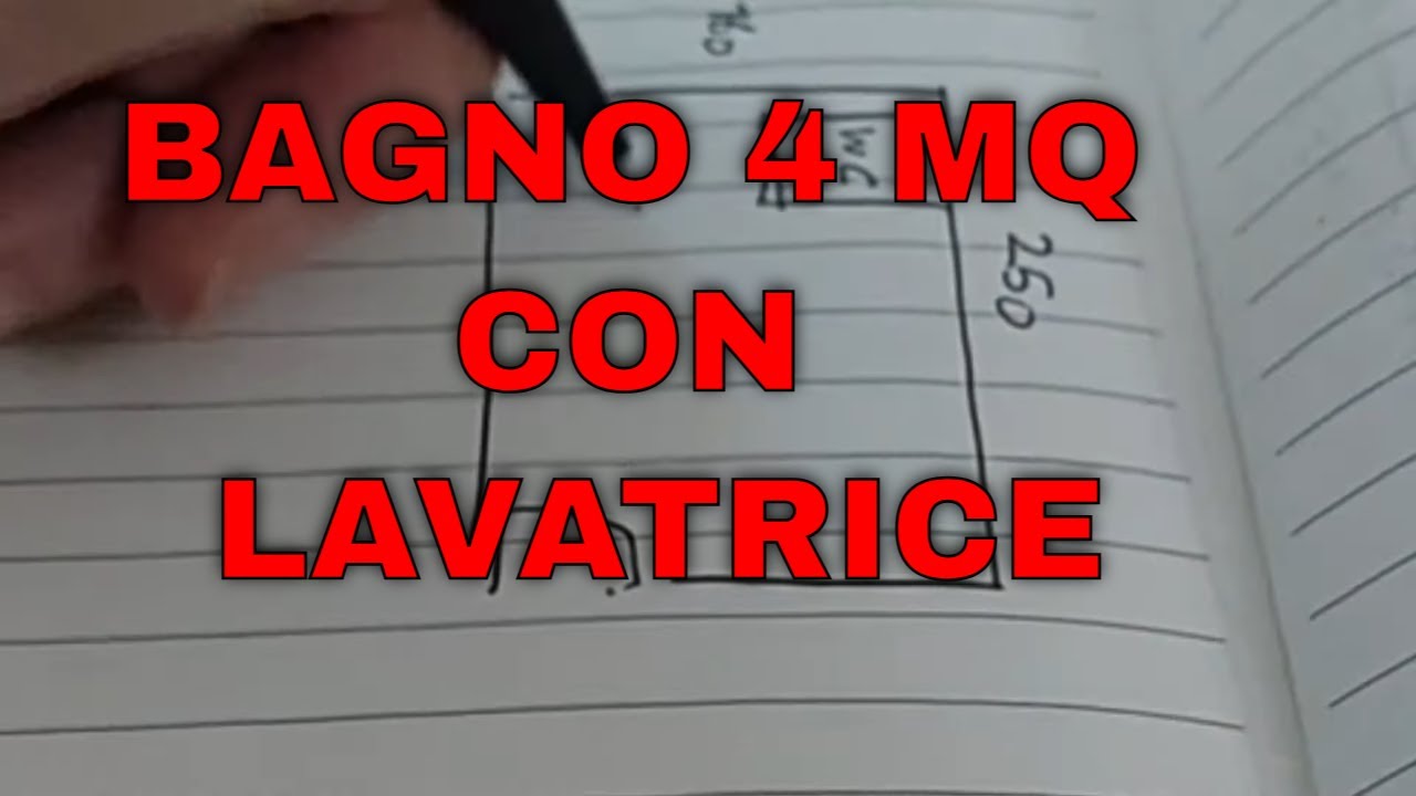 come realizzare un bagno piccolissimo con lavatrice