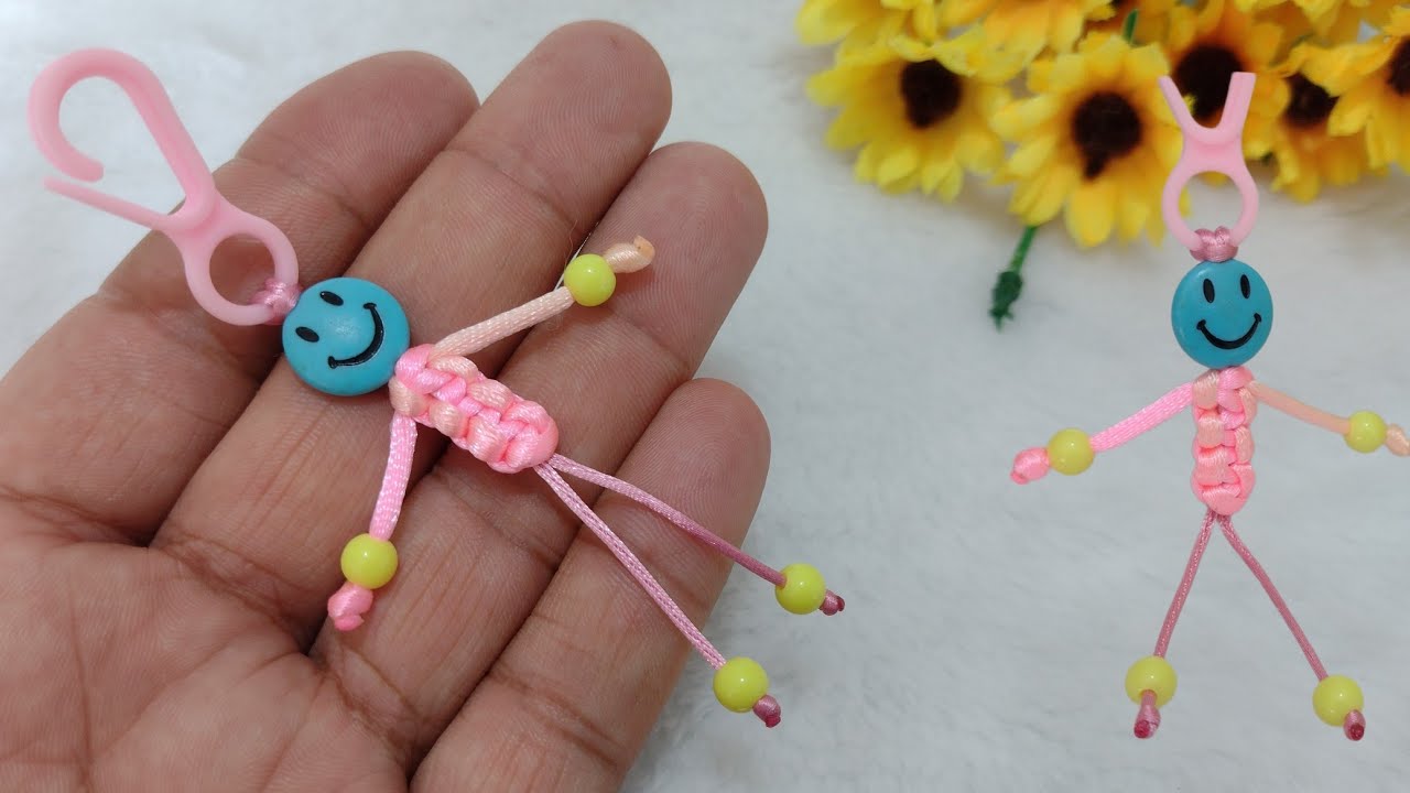 CHAVEIRO DE MACRAMÊ BONECO SAMUKA | SUPER FÁCIL | @CiceroAlencar