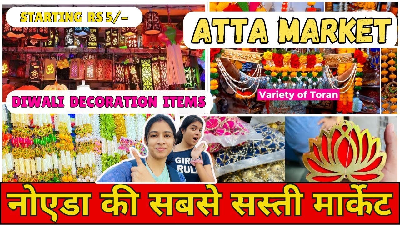 Atta Market Noida Sec-18 🔥Latest Collection 🤩 Cheapest Market of Noida 🤩 Itni Sasti Market 🔥