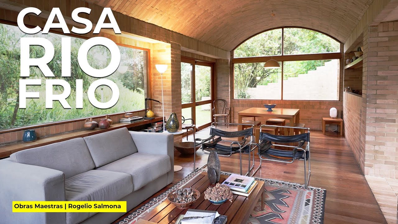 INCREÍBLE CASA de LADRILLO EN EL BOSQUE| Obras Maestras | Rogelio Salmona