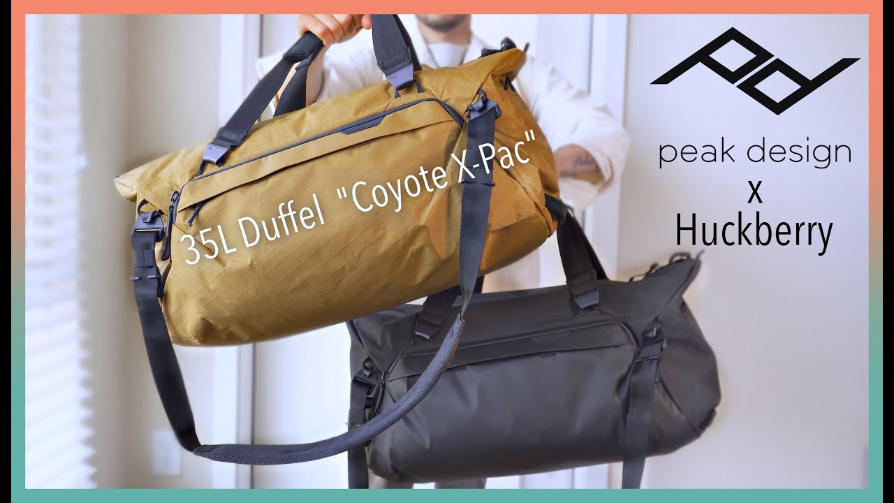 Peak Design x Huckberry 35L Duffel Review - just different enough