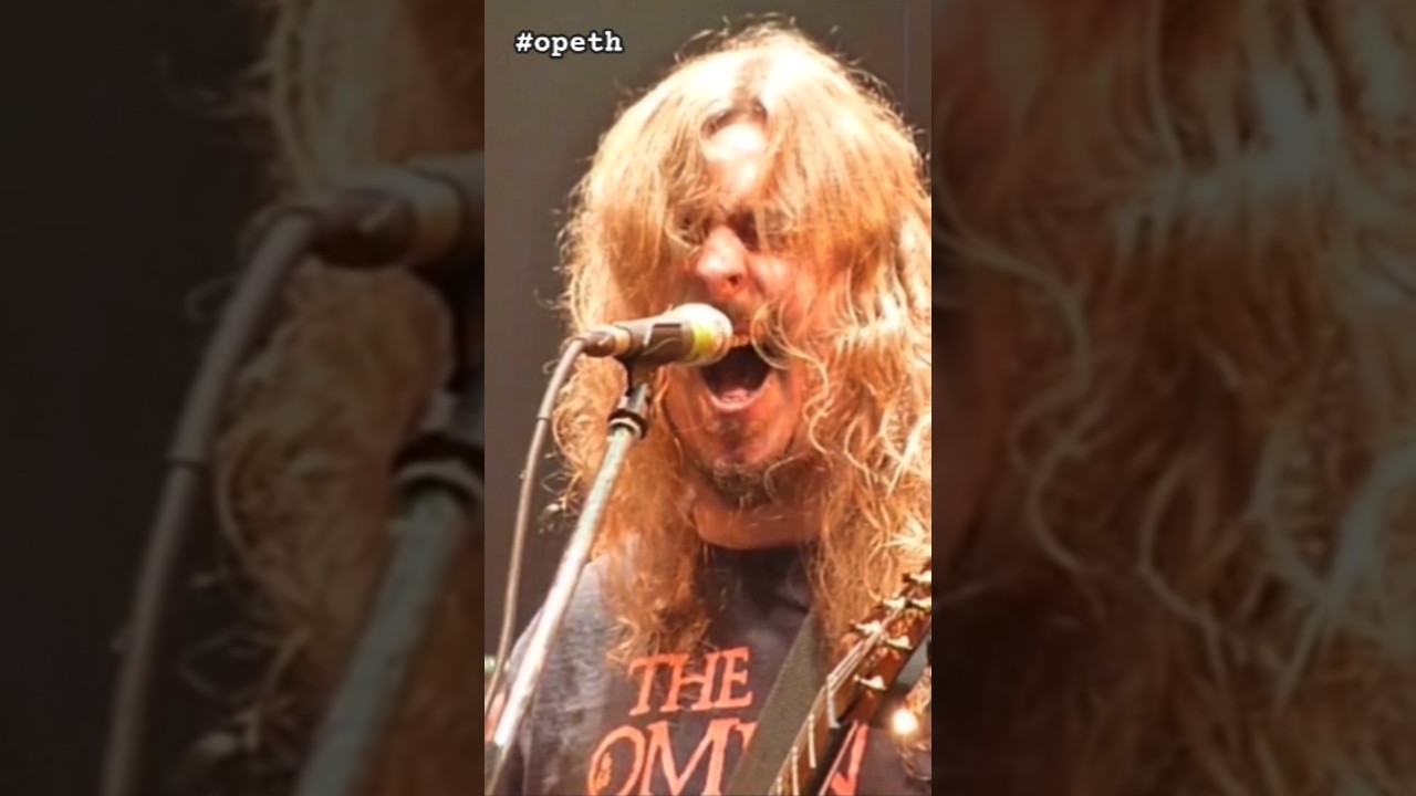 The best #metal vocalist of all time. #opeth #music #progressivemetal #sweden #heavymetal #livemusic