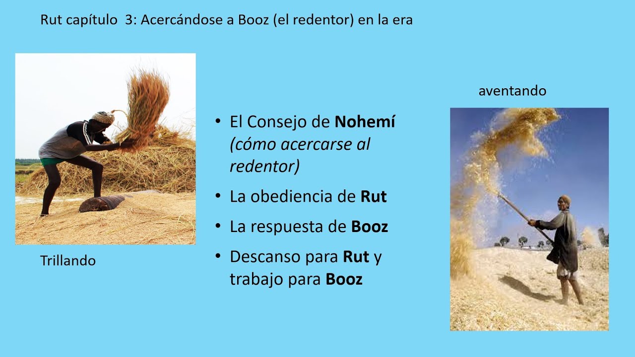 Rut cap 3 Acerc&aacute;ndose al Redentor
