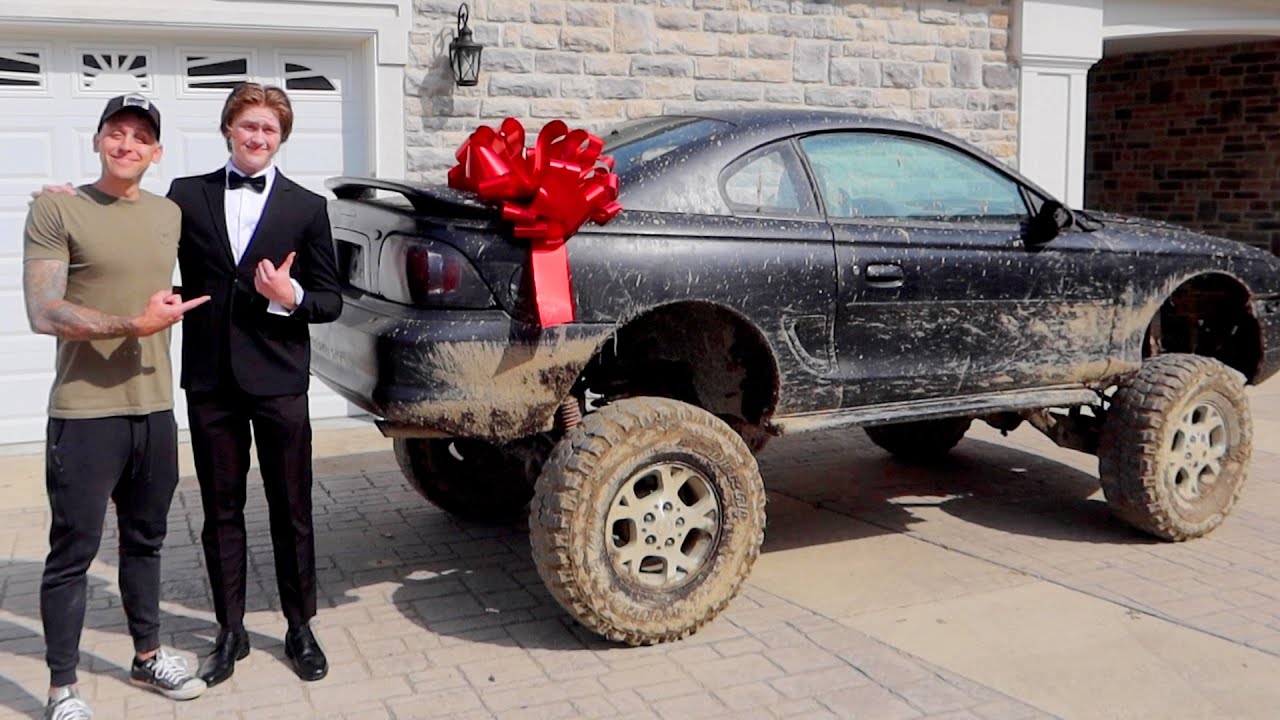 HIS FIRST PROM!!