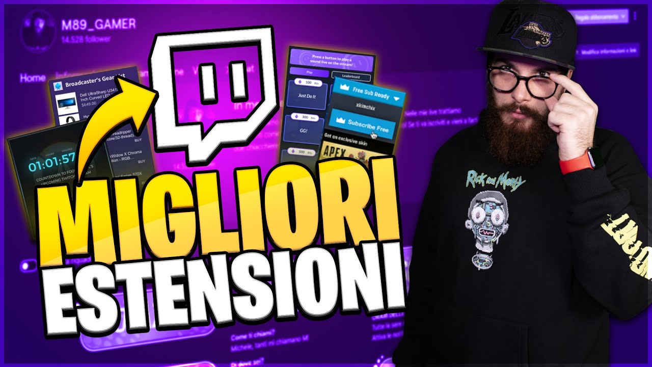 Le MIGLIORI ESTENSIONI per le tue live su Twitch - Quali usare e come configurarle! | TUTORIAL [ITA]