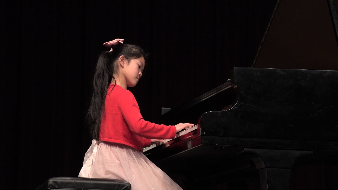 2019 JUNIOR BACH, Xinran Shi, piano, FRENCH SUITE: G Major (S816)