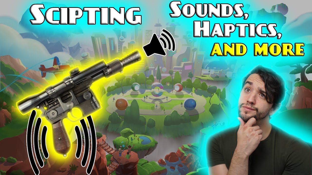 How to Script Sound FX, Haptics, and more in Horizon Worlds | VR shooting range tutorial Part 4