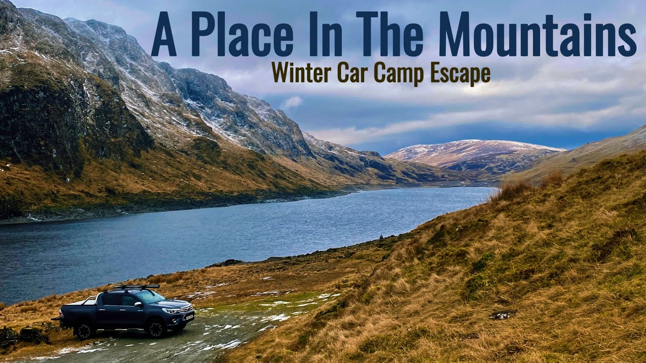 Winter Car Camping | Mountain Park Up #carcamping #scotland #uk