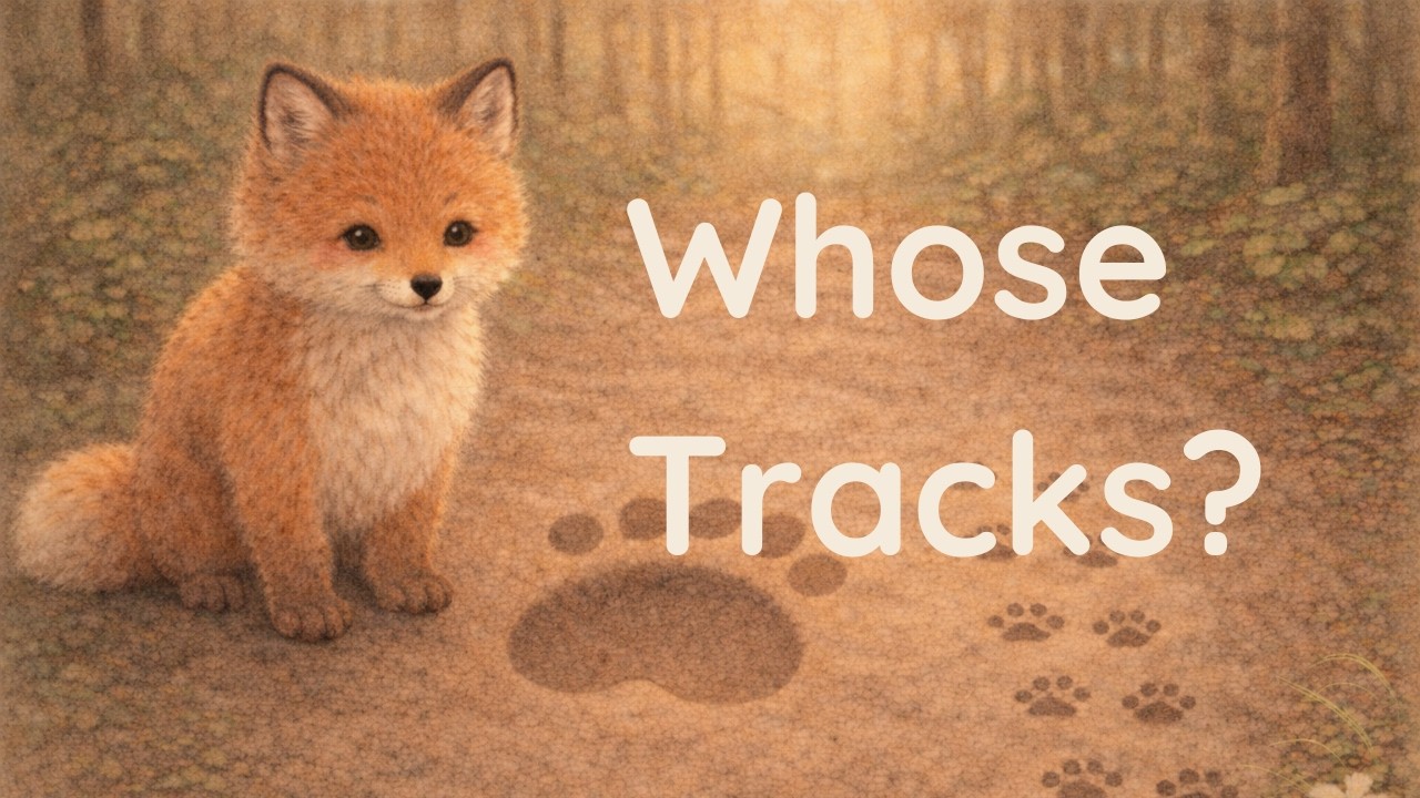 🐾 Whose Tracks Are These? | Milo the Fox’s Big and Small Song for Toddlers