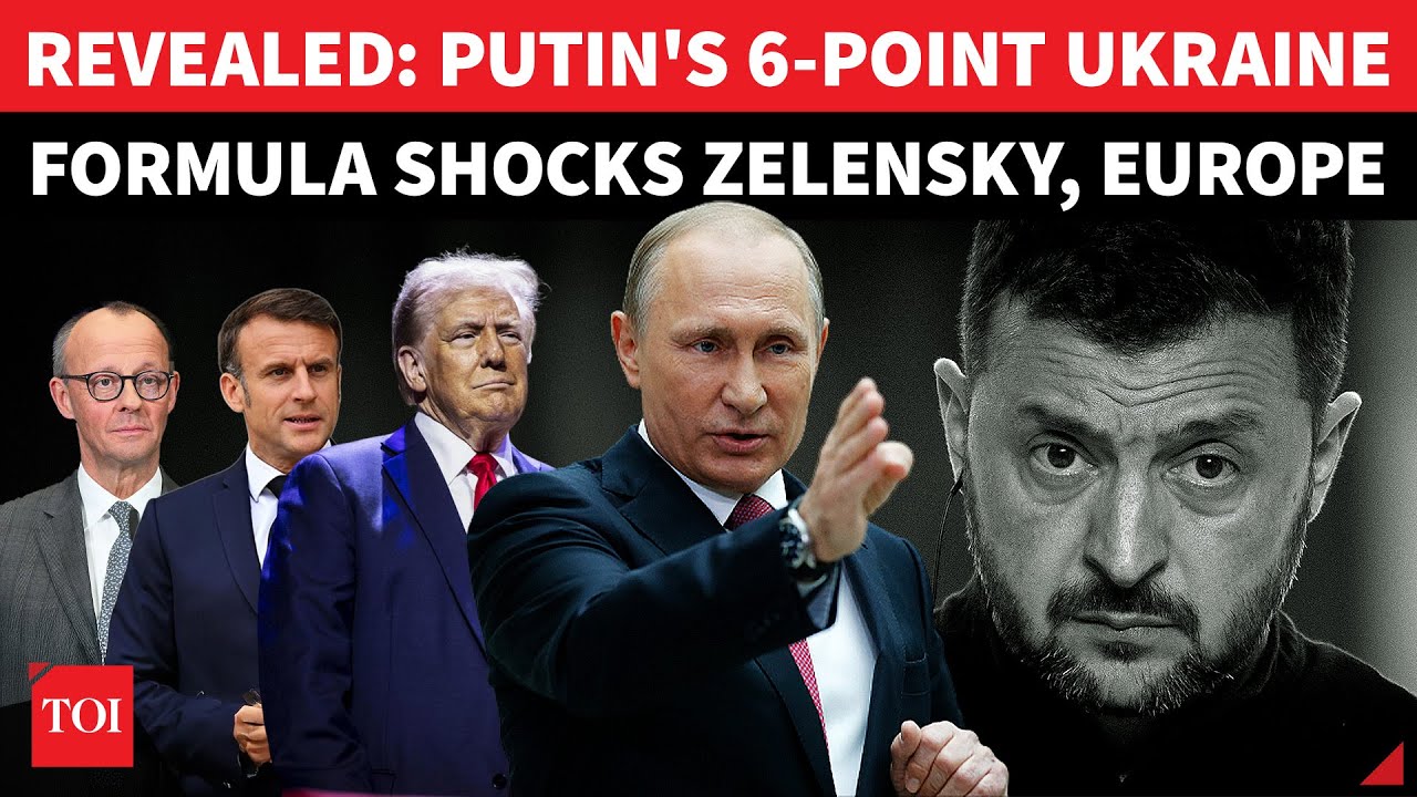 Putin & Trump’s Explosive 6-Point Ukraine Deal LEAKED | NATO Ban, Crimea Recognition & More