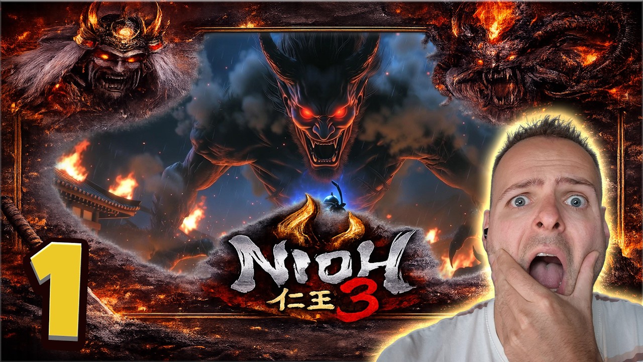 Nioh 3 - Let's Play Part 1: Ceremony / The Fall of Edo Castle