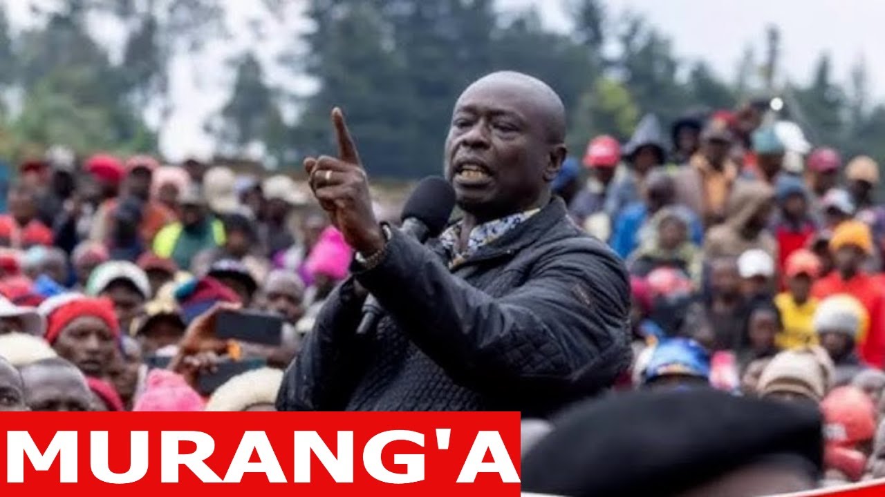 LIVE: GACHAGUA AND HIS TROOP BREATHING FIRE IN MURANG;'A AFTER WAS ATTACKED IN LIMURU!🔥🔥