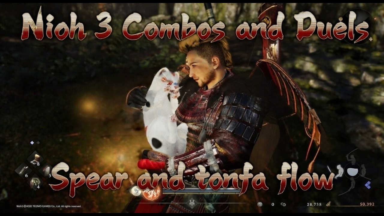 Nioh 3 combos and duels spear and tonfa flow