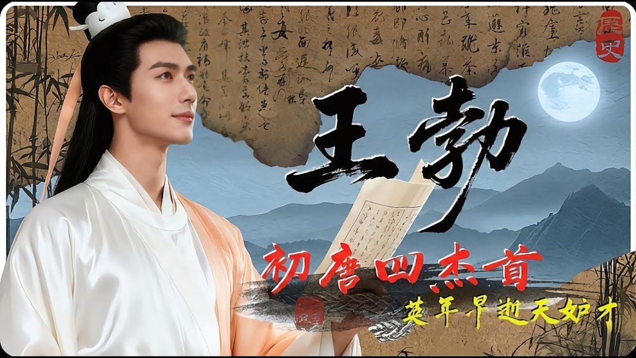 王勃：他走得太急，却为整个大唐写下最耀眼的一瞬，26岁写尽盛唐青春，他却没等到盛唐，《滕王阁序》之后，王勃只活了一年 #历史 #歷史故事 #歷史人物 #中国历史 #唐朝历史