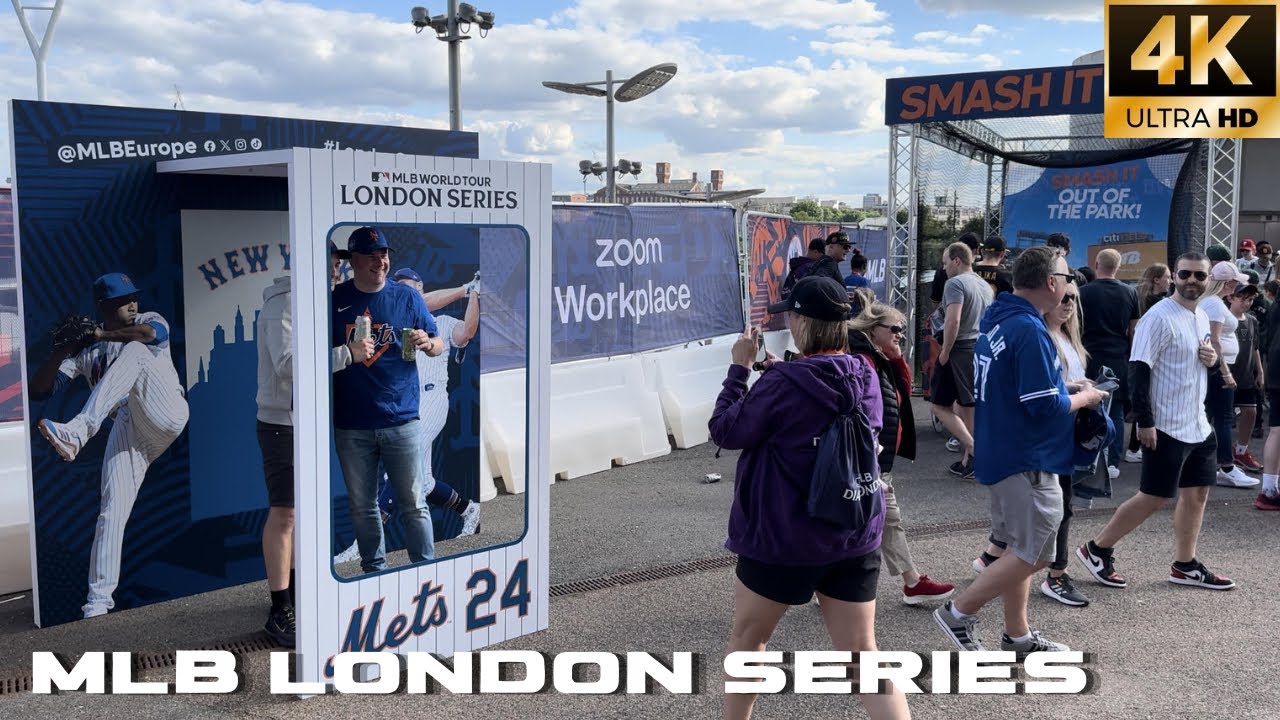 Walking Around London Stadium Ahead of MLB London Series ⚾️ | MLB World Tour Comes To London!! [4K]