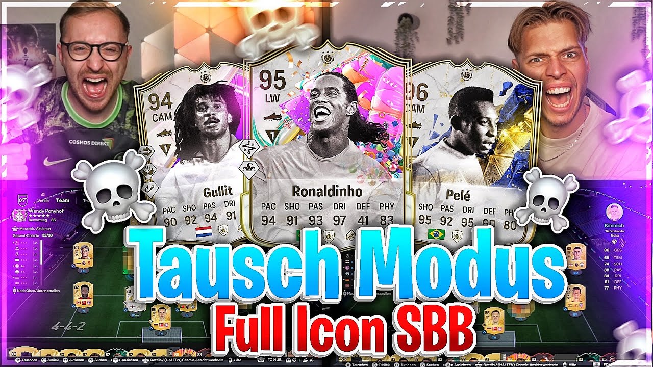 SKANDAL!☠️ „TAUSCH MODUS“ FULL ICON Squad Builder Battle geht schief… 🔥🤯