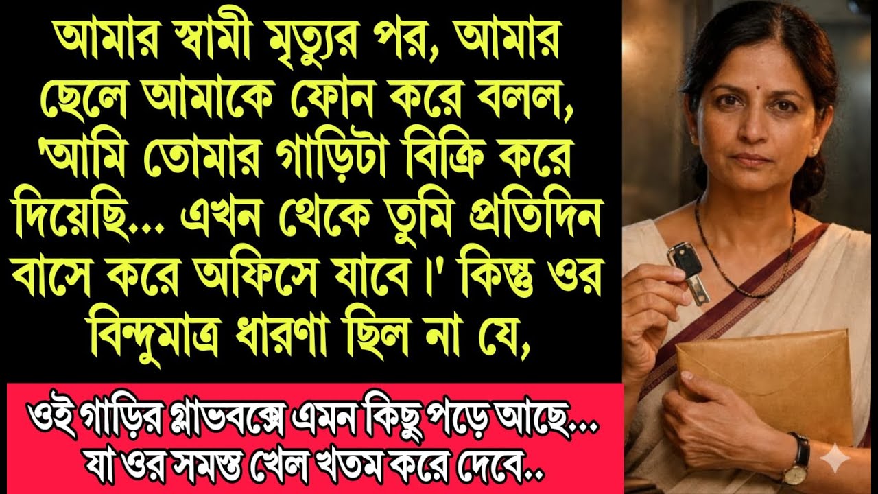 ওই গাড়ির গ্লাভবক্সে (glovebox) এমন কিছু পড়ে আছে...​যা ওর সমস্ত খেল খতম করে দেবে...