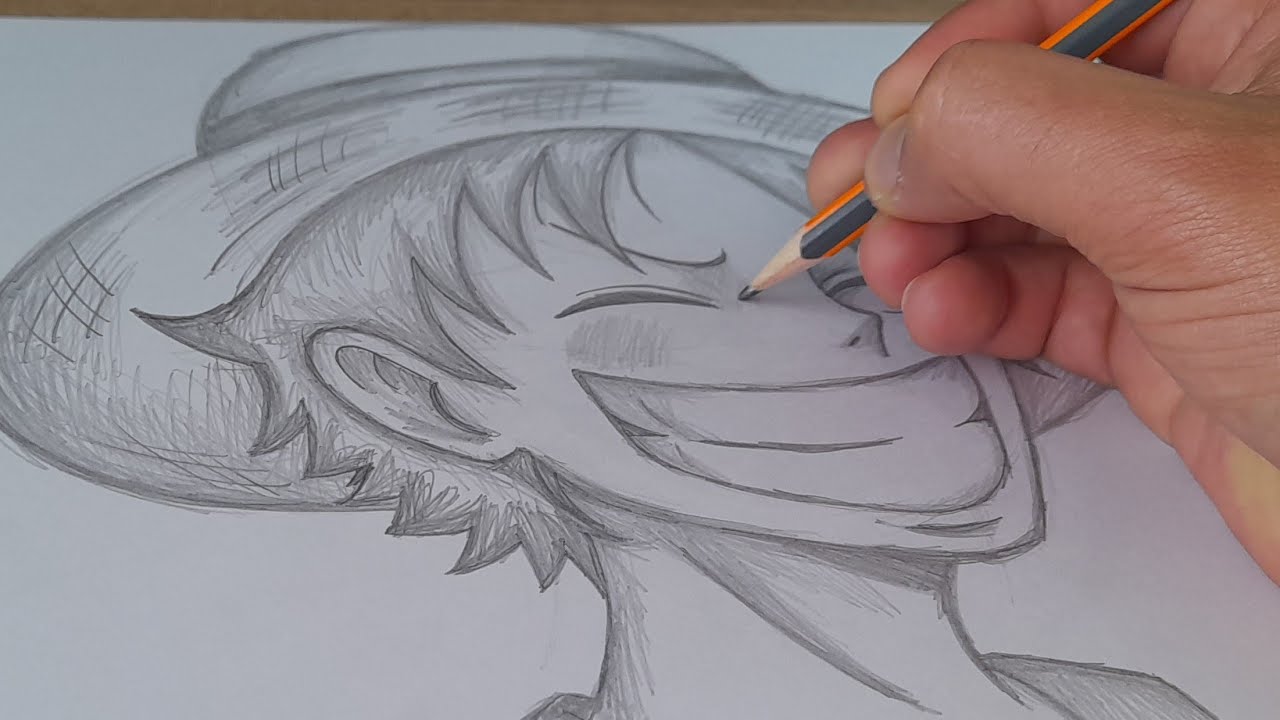 COMO DESENHAR O LUFFY | ANIME ONE PIECE