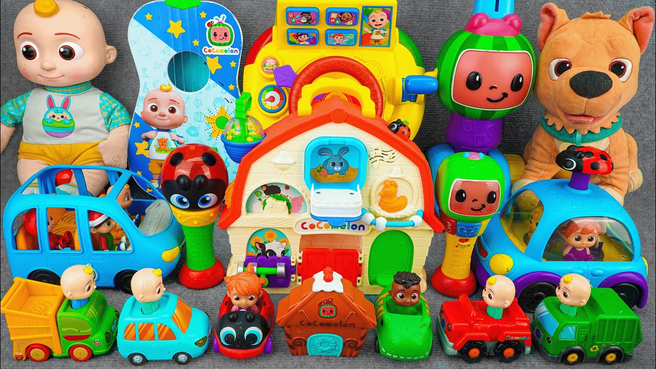 96 Minutes Satisfying with Unboxing Cocomelon Steering Wheel Learning Playset | ASMR