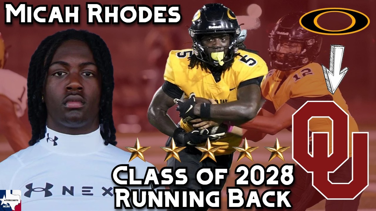 Micah Rhodes Highlights – #1 RB in the Nation | Oklahoma Football Commit | Klein Oak HS Texas 2025