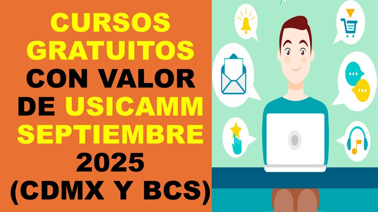 Soy Docente: CURSOS GRATUITOS CON VALOR DE USICAMM SEPTIEMBRE 2025 (CDMX Y BCS)
