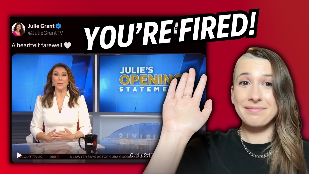 УЖАС! Джули Грант выгнали с канала CourtTV...