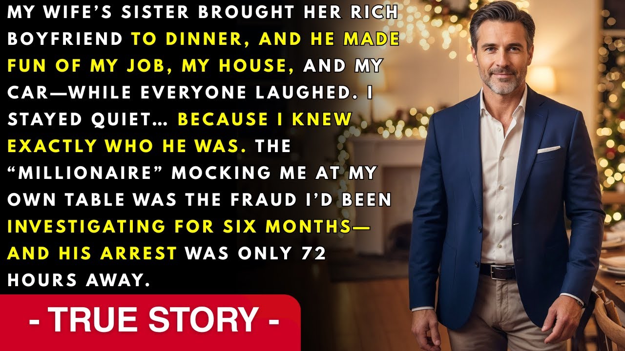 My Wife's Sister's New Rich Boyfriend Mocked Me At Dinner-Everyone Laughed...
