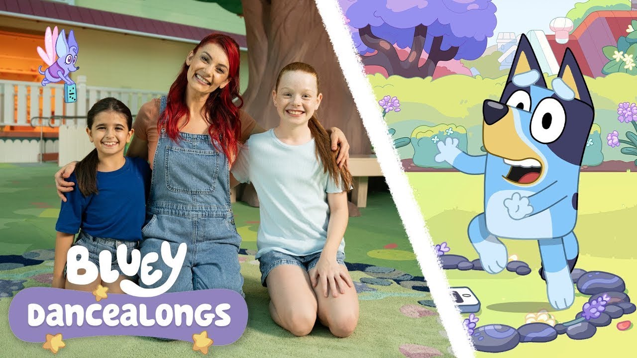 A Message From the Fairies 💌✨ Dance Routine with Tutorial | Bluey Dancealongs 🪩 | Bluey