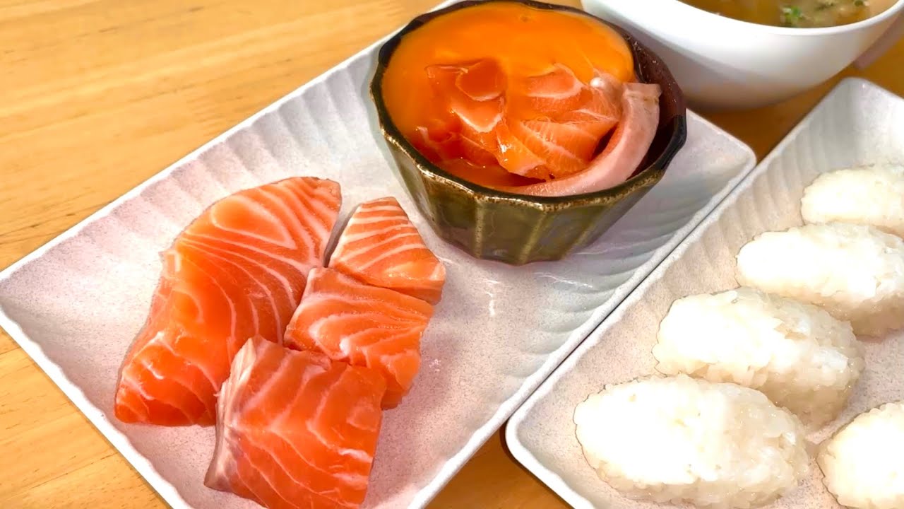 【ASMR】サーモンを食べる音~salmon~【咀嚼音/Eating sounds 】