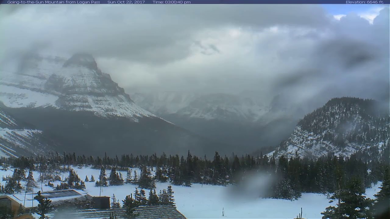 Logan Pass, GNP, October 2017 Going to the Sun Mountain