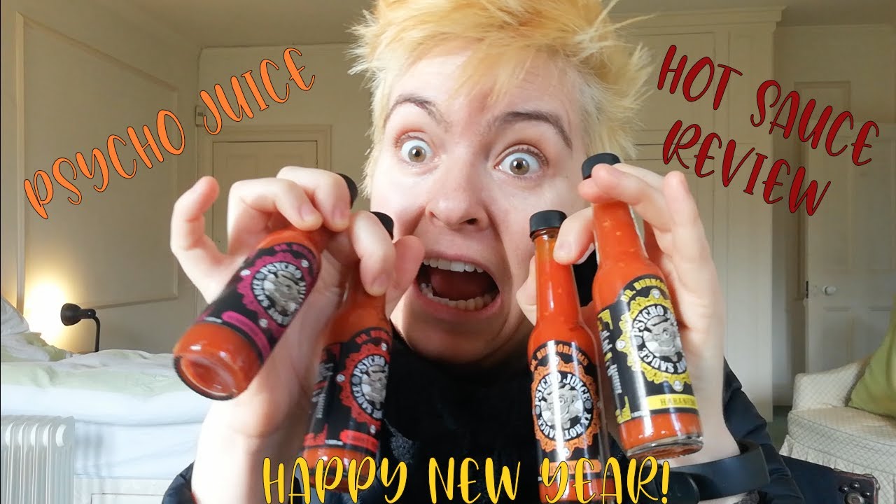 Psycho Juice Hot Sauce Review / New Years Day England