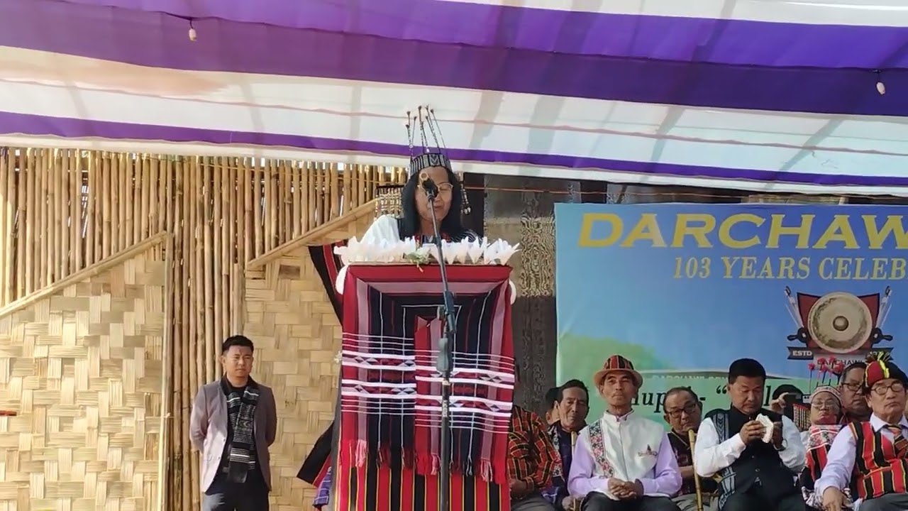 Chief guest Darchawi Day 103na Pi Ziakhampuii thucha roiinpui 