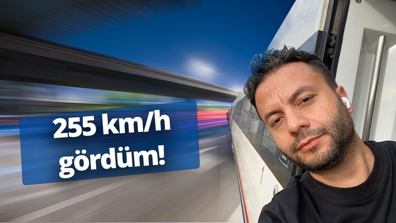 YÜKSEK HIZLI TRENE İLK KEZ BİNDİM! (Eskişehir YHT  vLog’u)