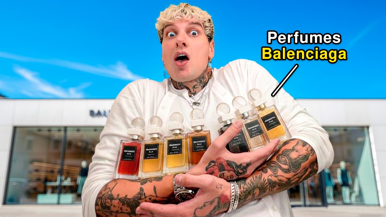 Probé Todos Los Nuevos Perfumes de Balenciaga.