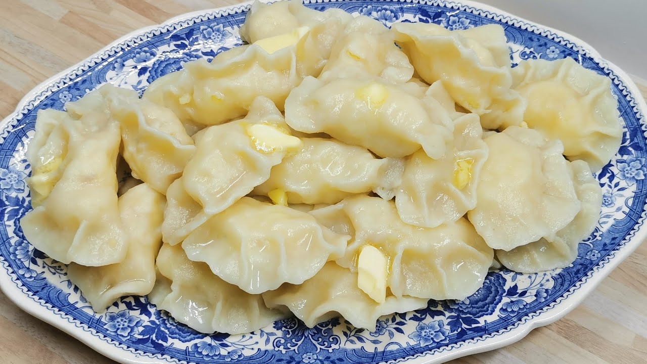 Wareniki - Maultaschen mit Kartoffeln und Zwiebeln 😋😋 russische und ukrainische Spezialität