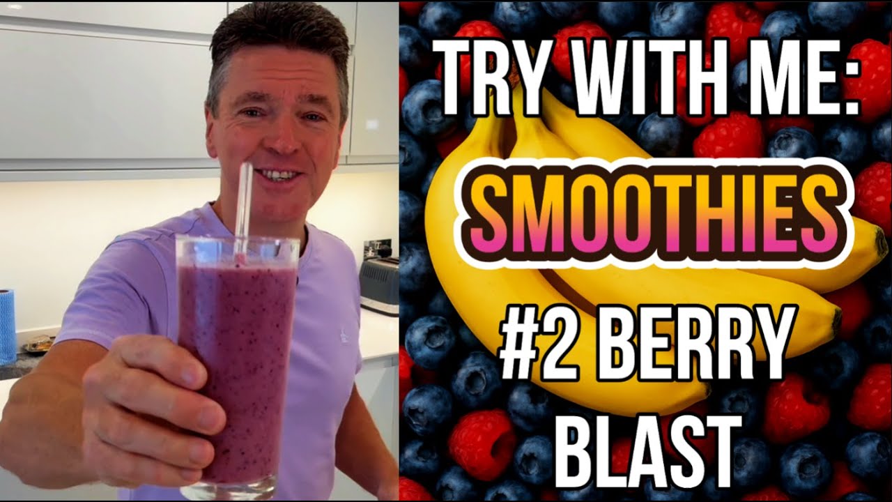 🫐 Berry Banana Blast Smoothie 🫐🍌