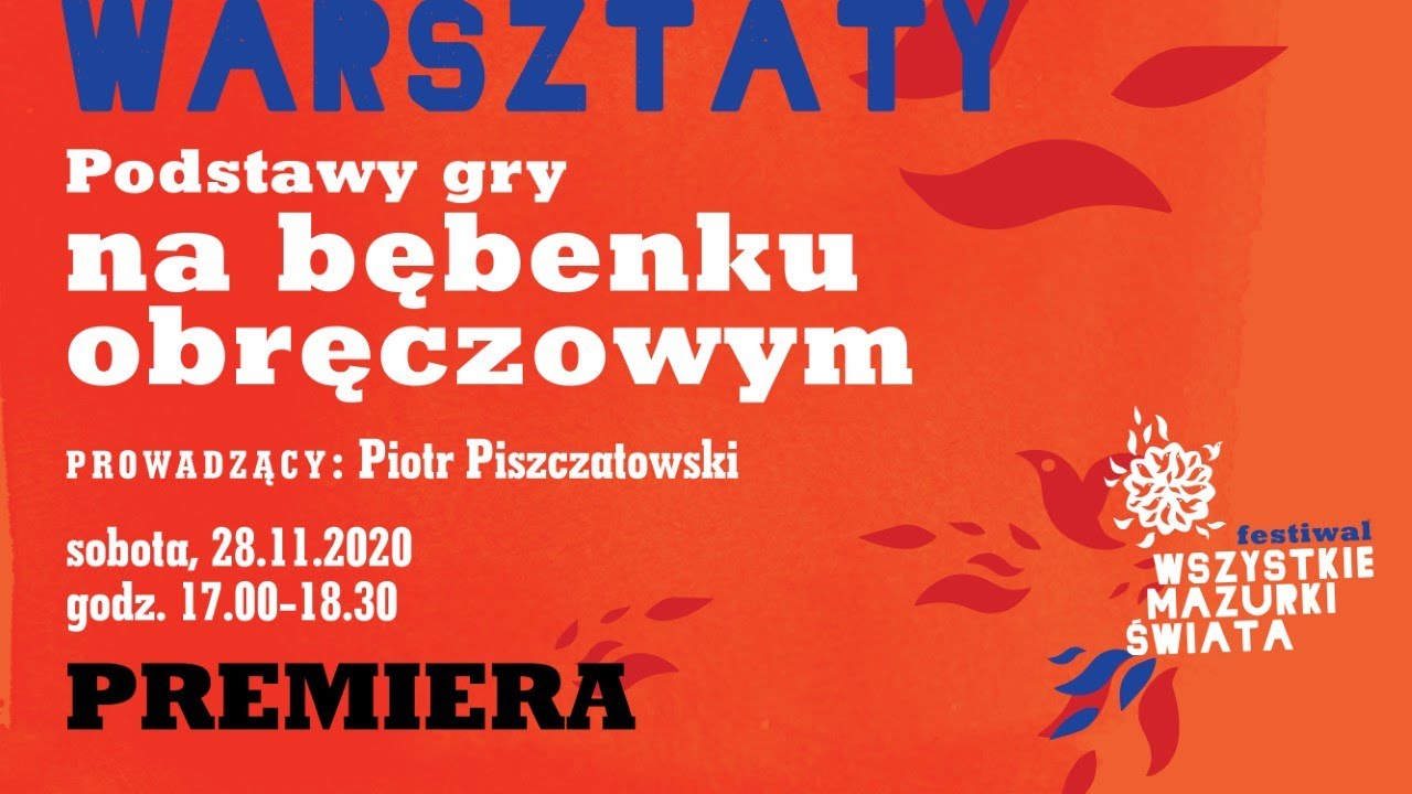 Wprowadzenie do podstaw techniki gry na bębenku obręczowym